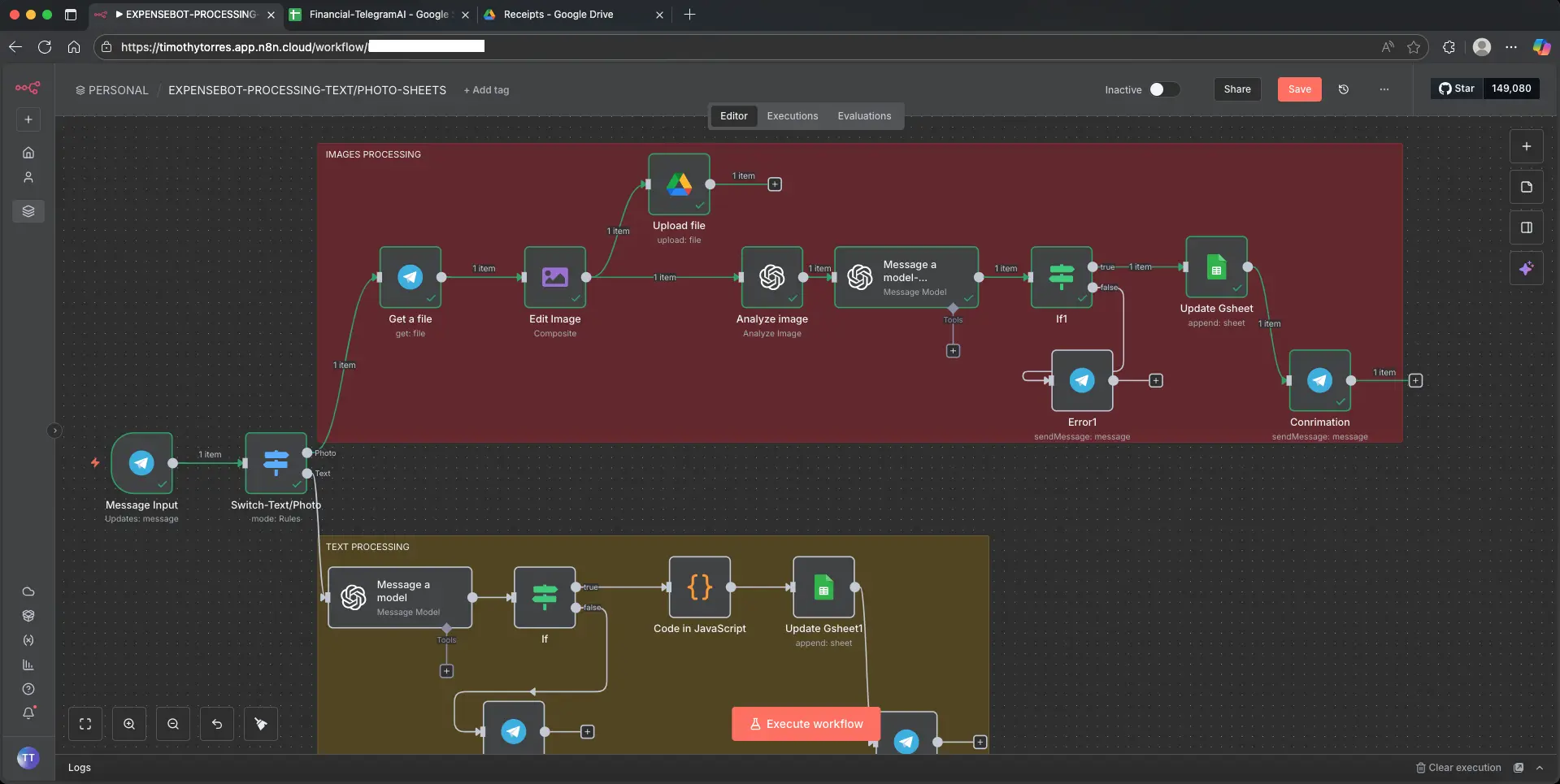 Finance Encoding Bot